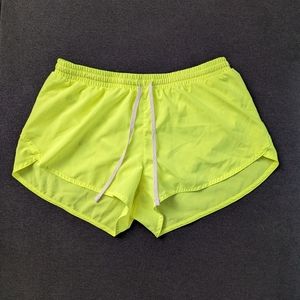 Old Navy Neon Yellow Athletic Shorts